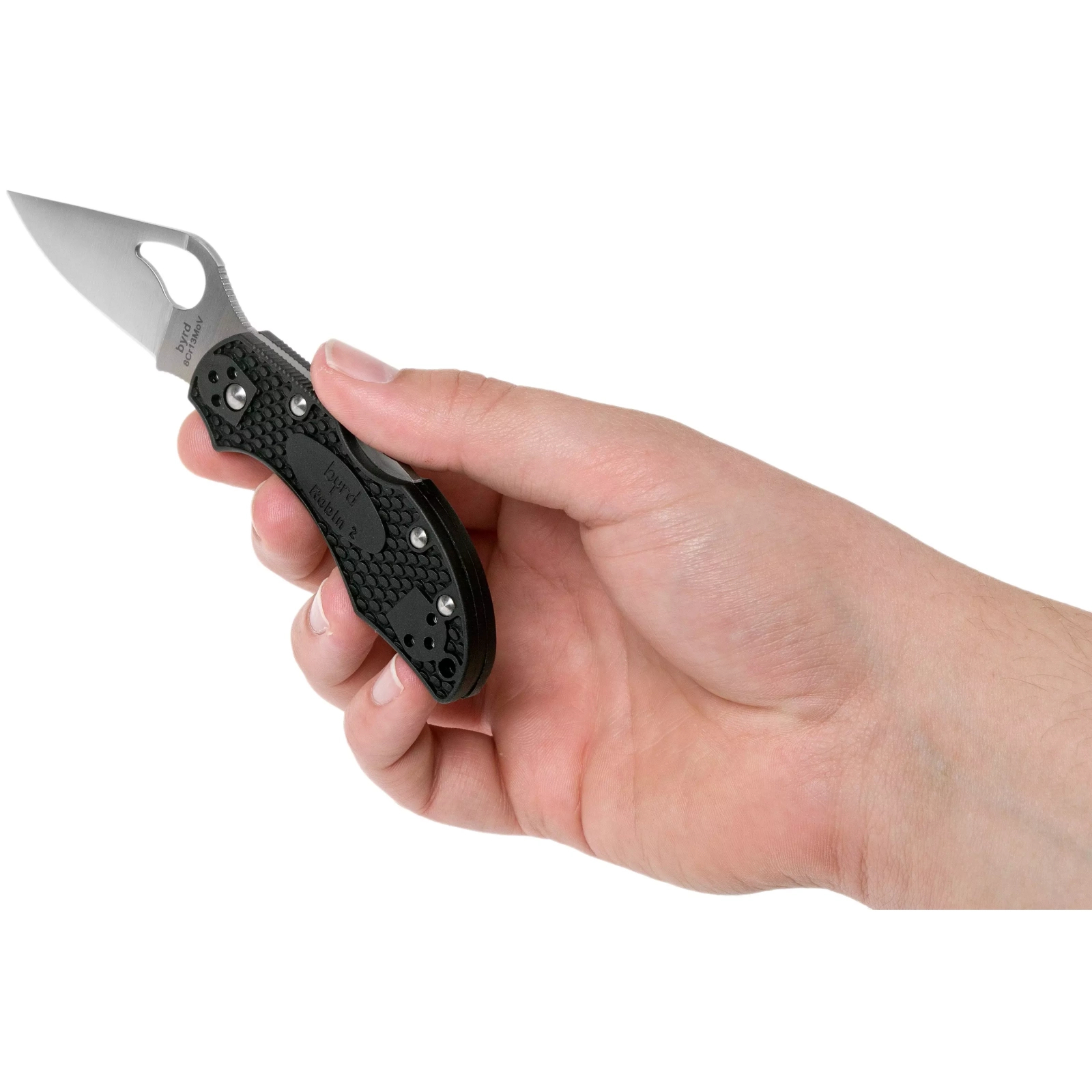 Нож Spyderco Byrd Robin 2 FRN Black (BY10PBK2) изображение 8