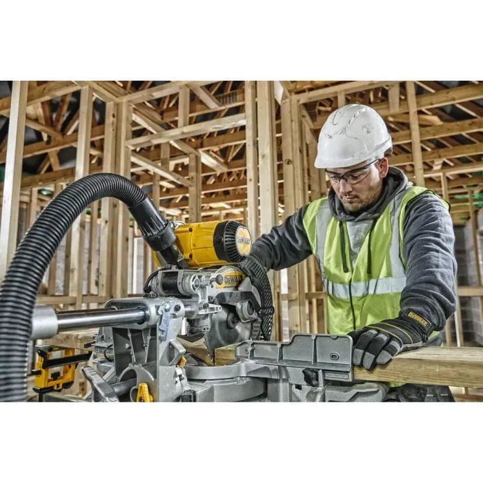 Торцювальна пила DeWALT 1675 Вт, диск 250х30 мм, 4000 об/хв, XPS, 22 кг (DWS727) зображення 5