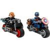 Конструктор LEGO Marvel Мотоциклы Черной Вдовы и Капитана Америка 130 деталей (76260) изображение 2