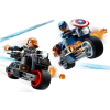 Конструктор LEGO Marvel Мотоциклы Черной Вдовы и Капитана Америка 130 деталей (76260) изображение 3