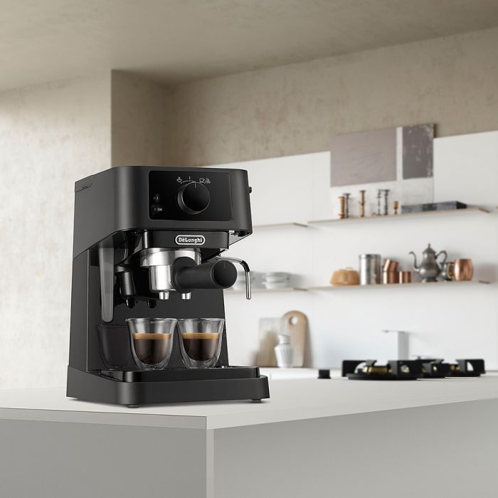 Ріжкова кавоварка еспресо DeLonghi EC 230 BK (EC230BK) зображення 6