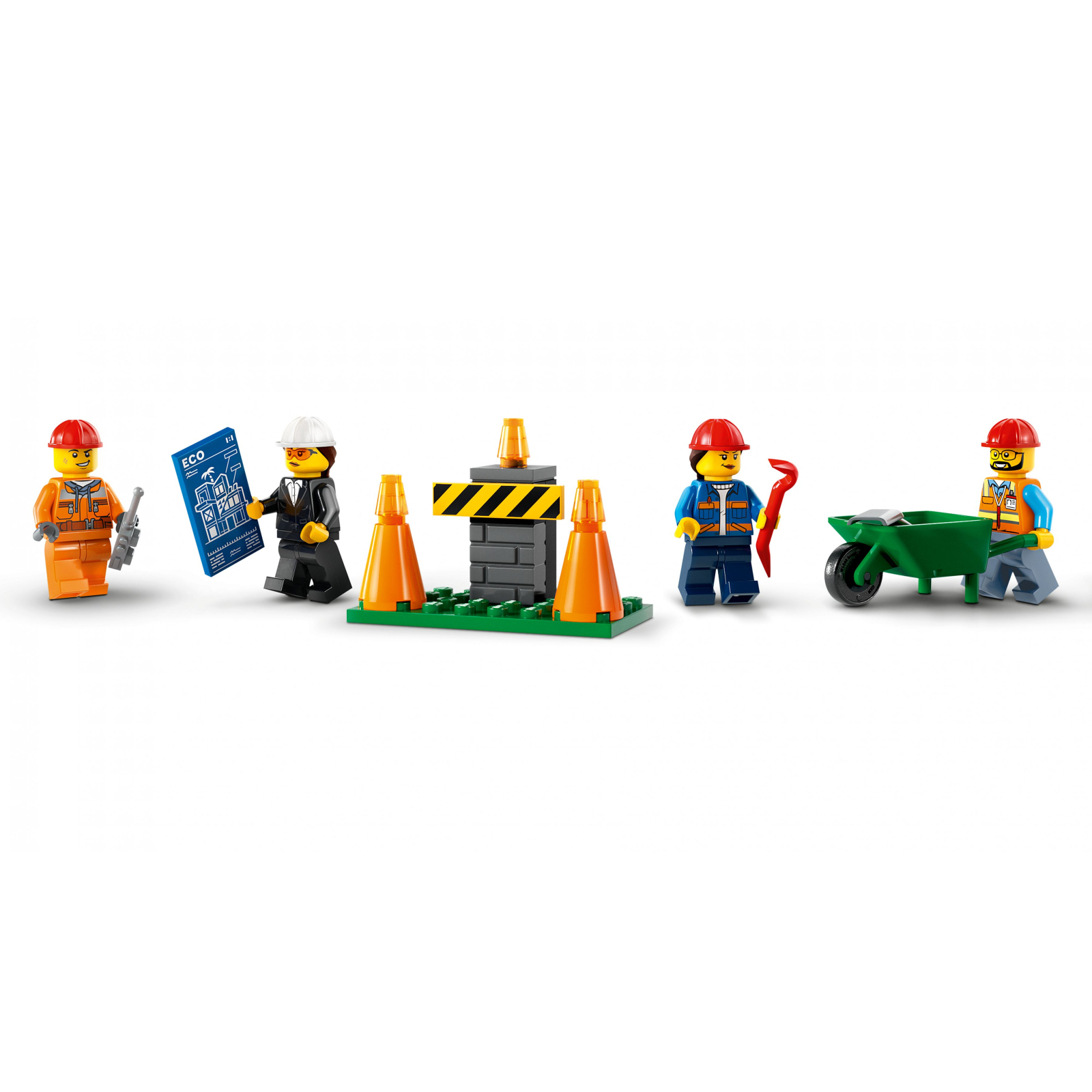 Конструктор LEGO City Будівельна вантажівка й кулястий кран-таран 235 деталей (60391) зображення 6