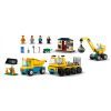 Конструктор LEGO City Строительный грузовик и шаровидный кран-таран 235 деталей (60391) изображение 7