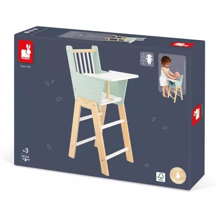 Игровой набор Janod Стул для куклы мятный (J05901) изображение 4