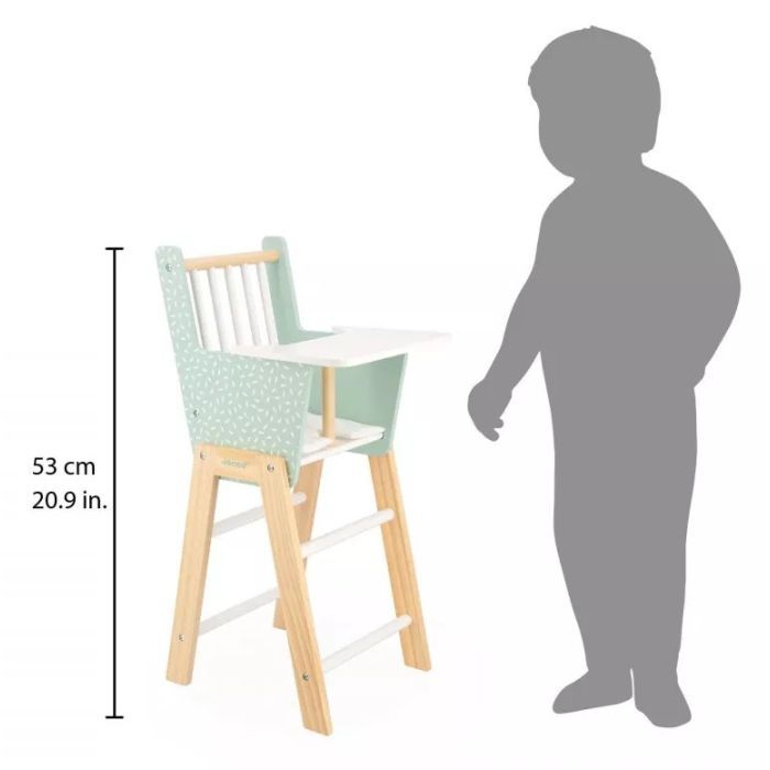 Игровой набор Janod Стул для куклы мятный (J05901) изображение 9