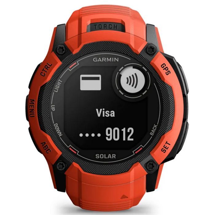 Смарт-годинник Garmin Instinct 2X, Solar, Flame Red, GPS (010-02805-01) зображення 10