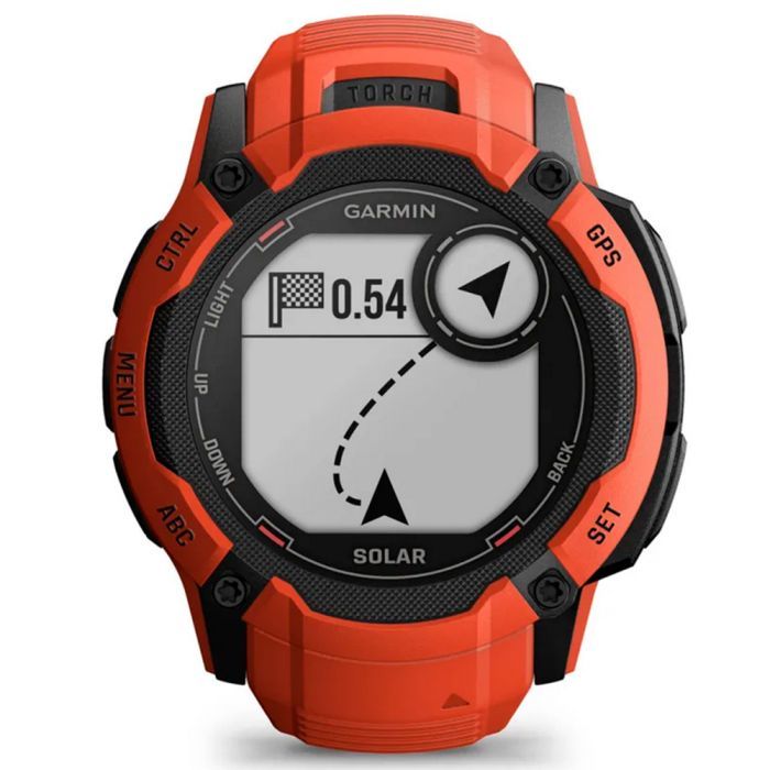 Смарт-годинник Garmin Instinct 2X, Solar, Flame Red, GPS (010-02805-01) зображення 11