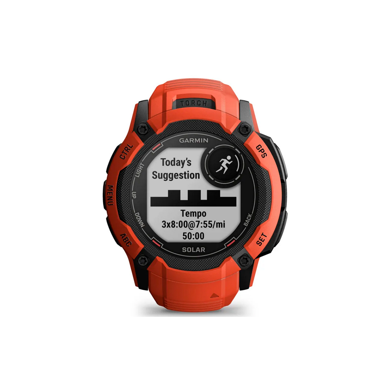 Смарт-часы Garmin Instinct 2X, Solar, Flame Red, GPS (010-02805-01) изображение 9