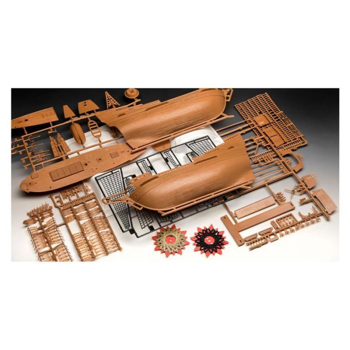 Сборная модель Revell набор Корабль Mayflower уровень 4, 1:83 (RVL-05684) изображение 10