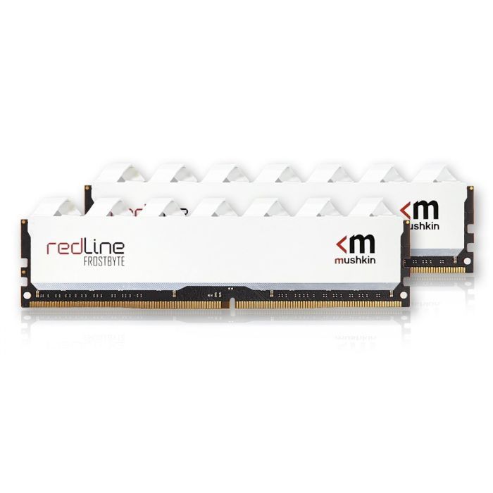 Модуль пам'яті для комп'ютера DDR4 16GB (2x8GB) 3600 MHz Redline White Mushkin (MRD4U360JNNM8GX2) зображення 2