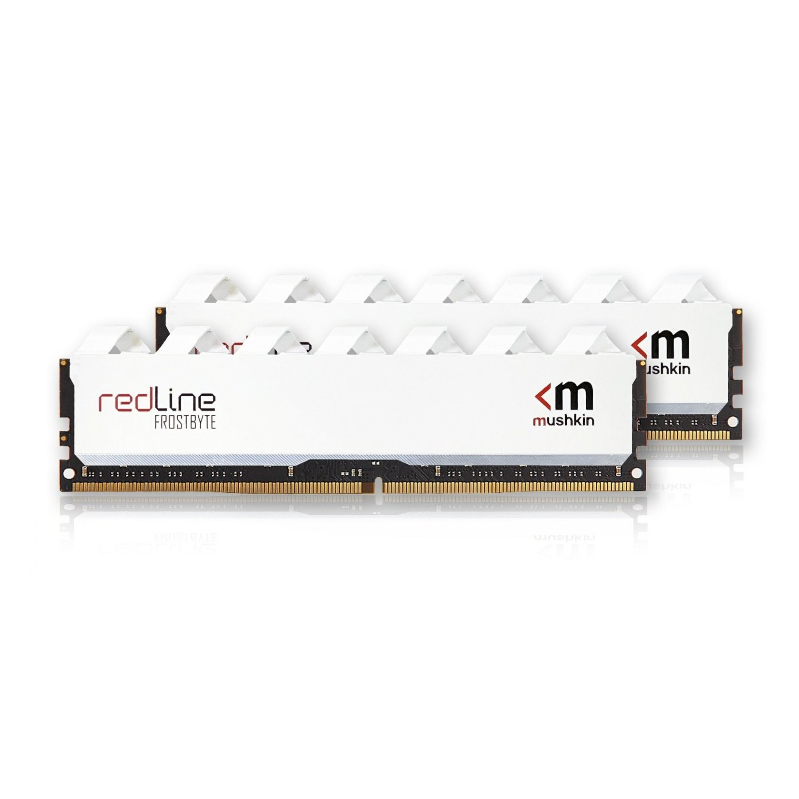 Модуль памяти для компьютера DDR4 32GB (2x16GB) 3600 MHz Redline White Mushkin (MRD4U360JNNM16GX2) изображение 2