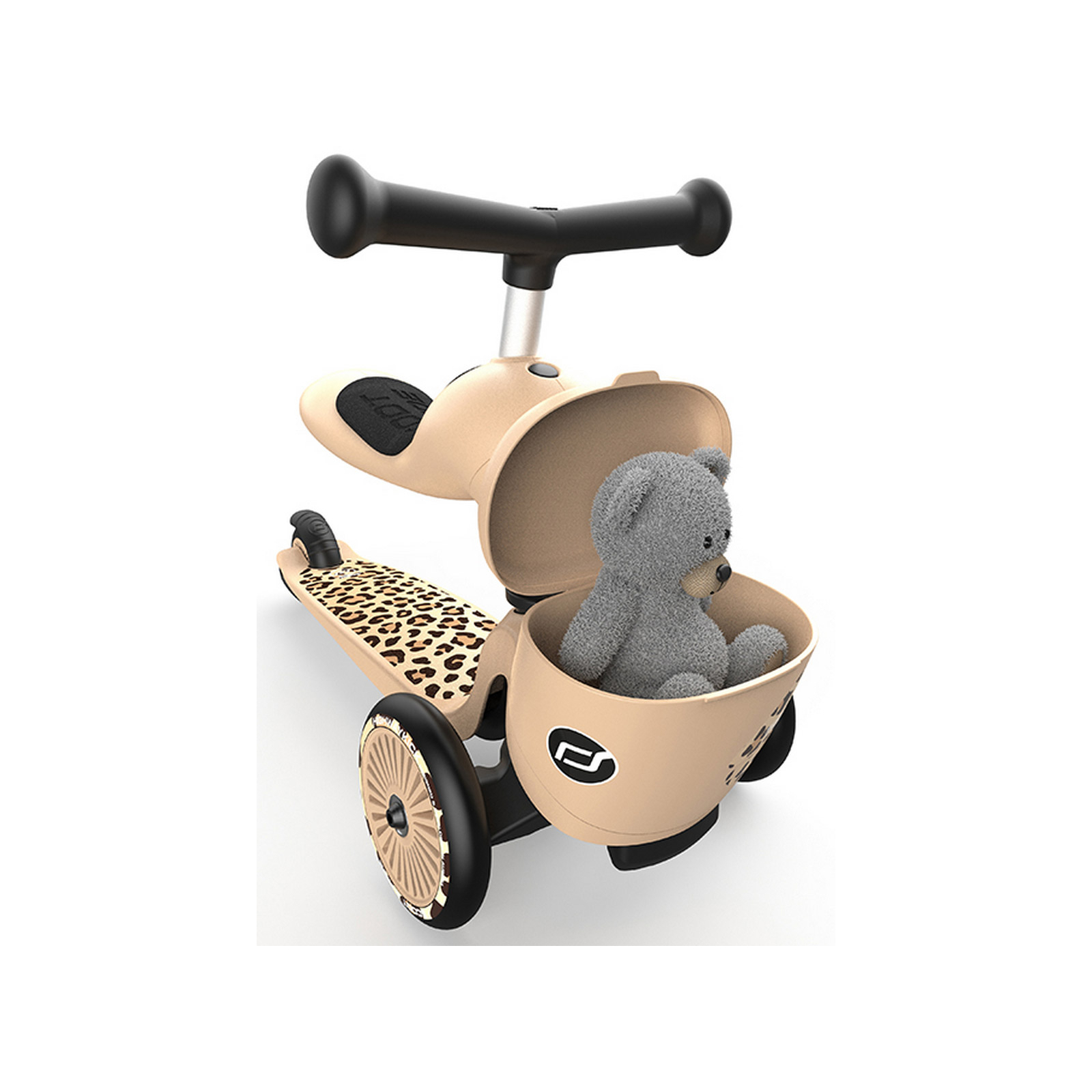 Самокат Scoot&Ride Highwaykick-1 Lifestyle леопард (SR-210621-LEOPARD) изображение 5