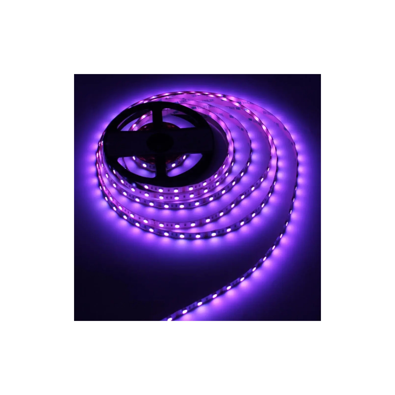 Світлодіодна стрічка LED-STIL RGB 14,4 Вт/м 5050 60 діодів IP33 12V 180 lm кольорова (DFNRGB-60A-IP20) зображення 5