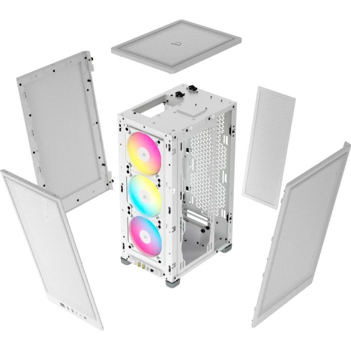 Корпус Corsair iCUE 2000D RGB AIRFLOW White (CC-9011247-WW) изображение 10