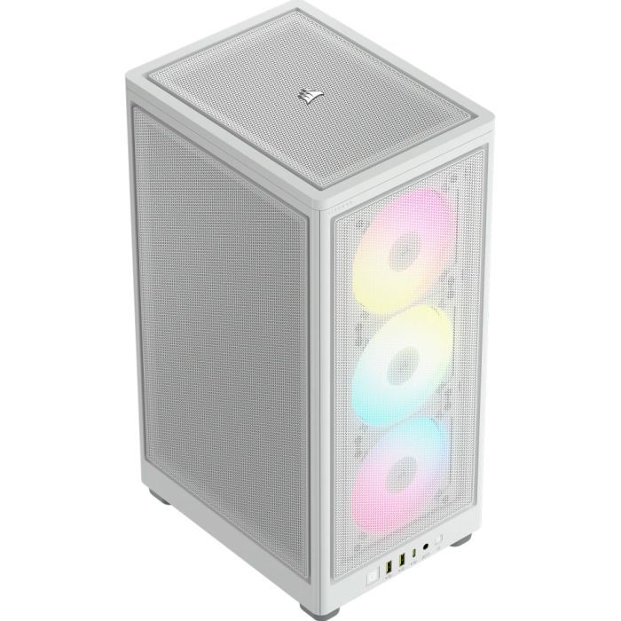 Корпус Corsair iCUE 2000D RGB AIRFLOW White (CC-9011247-WW) изображение 2