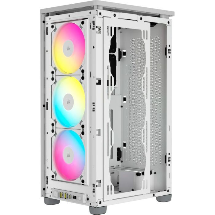 Корпус Corsair iCUE 2000D RGB AIRFLOW White (CC-9011247-WW) изображение 7