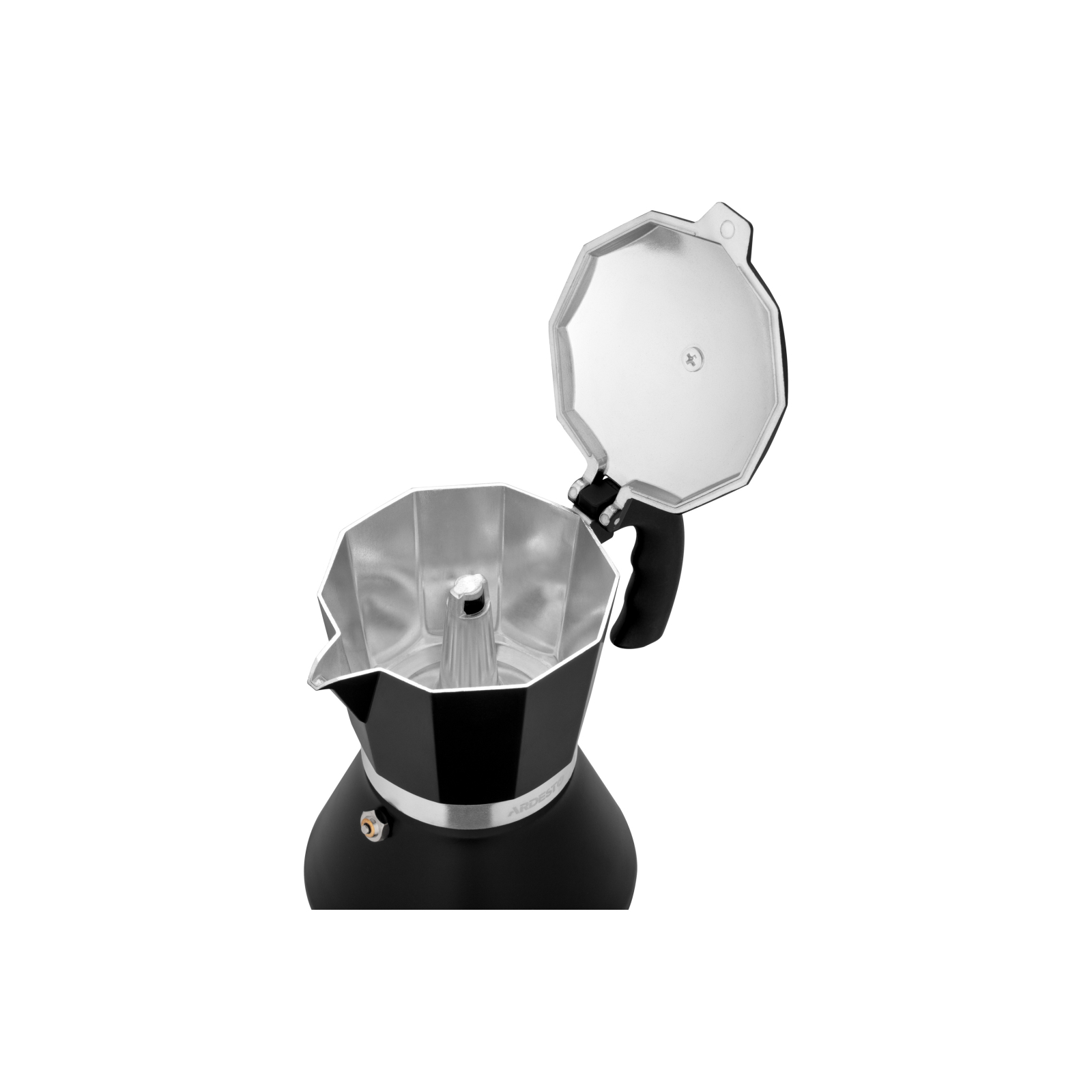 Гейзерная кофеварка Ardesto Gemini Trento 6 чашок (AR0806AIB) изображение 8