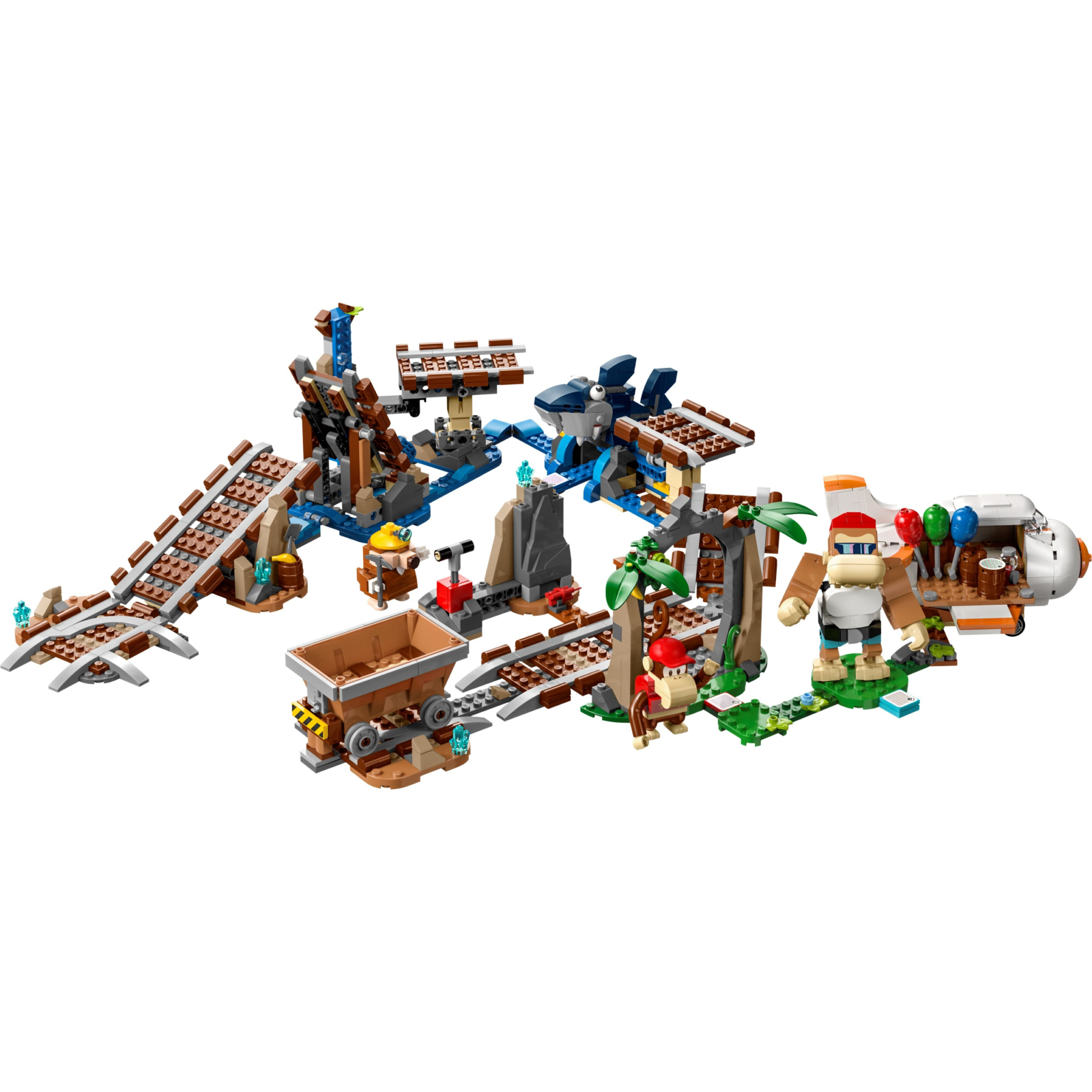 Конструктор LEGO Super Mario Поездка в вагонетке Дидди Конга. Дополнительный набор (71425) изображение 2