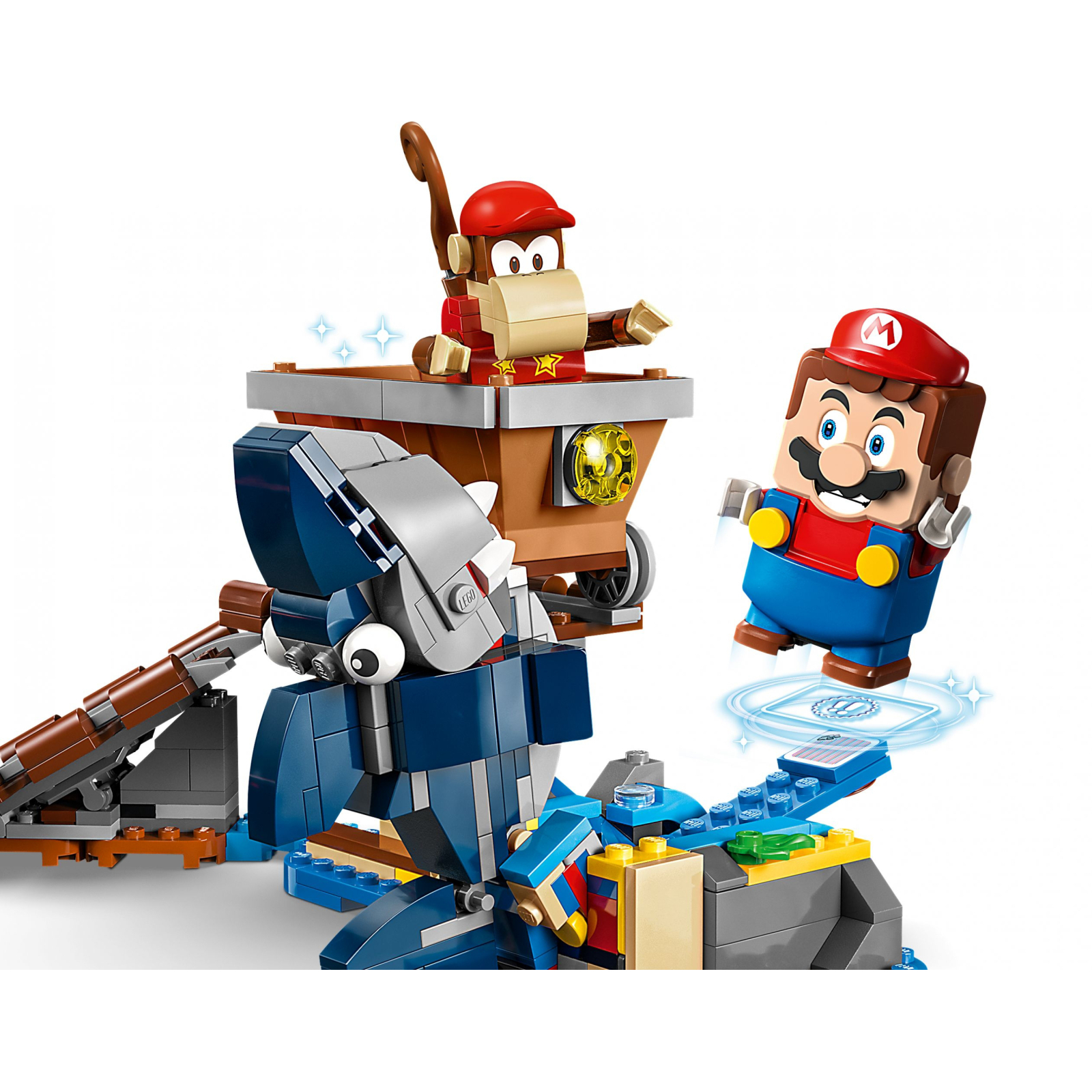Конструктор LEGO Super Mario Поездка в вагонетке Дидди Конга. Дополнительный набор (71425) изображение 9
