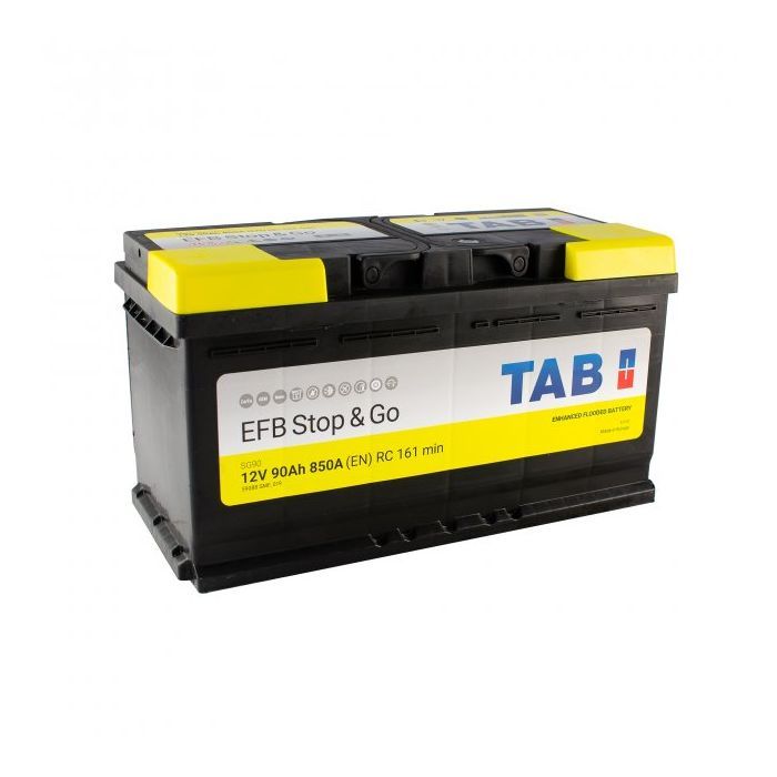 Аккумулятор автомобильный TAB 90 Ah/12V EFB Euro (212 090)