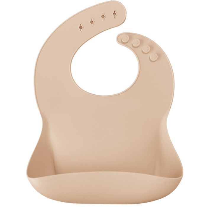 Слинявчик MinikOiOi силіконовий 100% Basics-Bib 2 шт (River Green/Powder Grey) (101020067) зображення 4