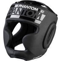 Фото - Захист для єдиноборств Phantom Боксерський шолом  APEX Full Face Black  PHHG2026 (PHHG2026)