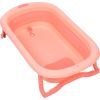 Ванночка El Camino Складна зі зливом Рожева 78 см (ME 1108 BATH pink)