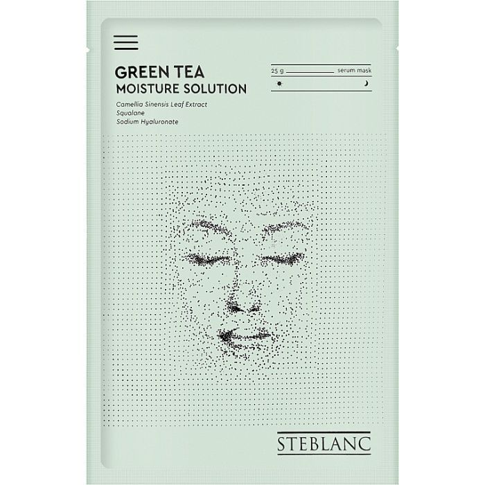 Маска для лица Steblanc Green Tea Moisture Solution 25 г (8809663752835)