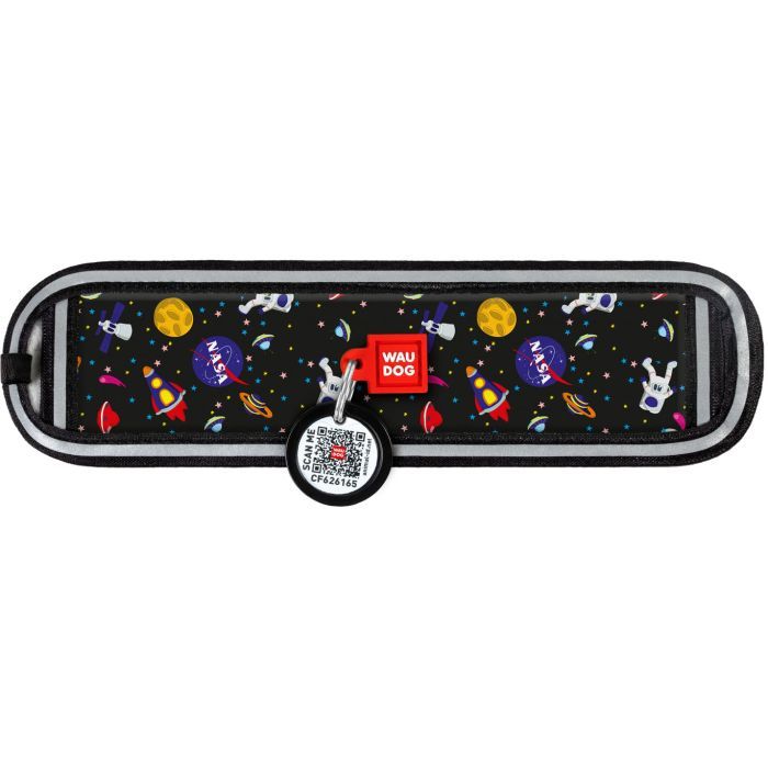 Эргономичные накладки на ошейник WAUDOG Nylon с QR-паспортом NASA XS-S 10-15 мм (2403-0147) изображение 2