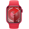 Смарт-годинник Apple Watch Series 9 GPS 41mm (PRODUCT)RED Aluminium Case with (PRODUCT)RED Sport Band - S/M (MRXG3QP/A) зображення 2