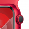 Смарт-часы Apple Watch Series 9 GPS 41mm (PRODUCT)RED Aluminium Case with (PRODUCT)RED Sport Band - S/M (MRXG3QP/A) изображение 3