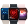 Смарт-годинник Apple Watch Series 9 GPS 41mm (PRODUCT)RED Aluminium Case with (PRODUCT)RED Sport Band - S/M (MRXG3QP/A) зображення 7