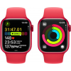 Смарт-годинник Apple Watch Series 9 GPS 41mm (PRODUCT)RED Aluminium Case with (PRODUCT)RED Sport Band - S/M (MRXG3QP/A) зображення 8