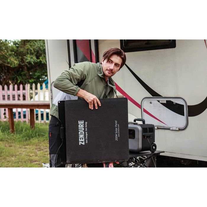 Портативная солнечная панель Zendure 200W MC4 (ZD200SP-BK-JH) изображение 12