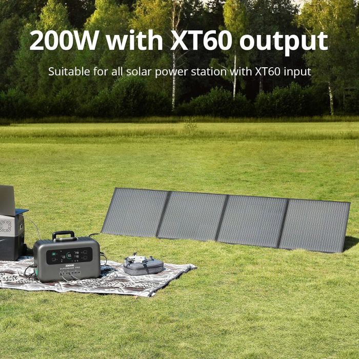 Портативная солнечная панель Zendure 200W MC4 (ZD200SP-BK-JH) изображение 9