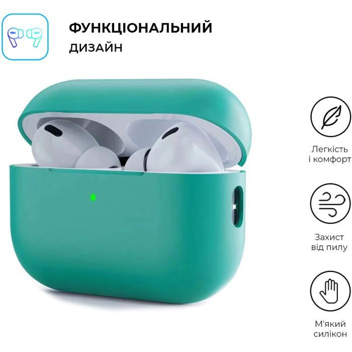 Чехол для наушников Armorstandart Silicone Case для Apple Airpods Pro 2 Red (ARM64541) изображение 2