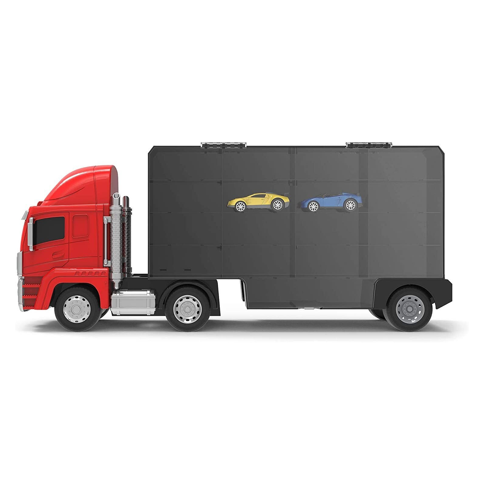 Ігровий набір Driven Вантажівка-транспортер Turbocharge + 2 машинки (WH1124Z) зображення 3