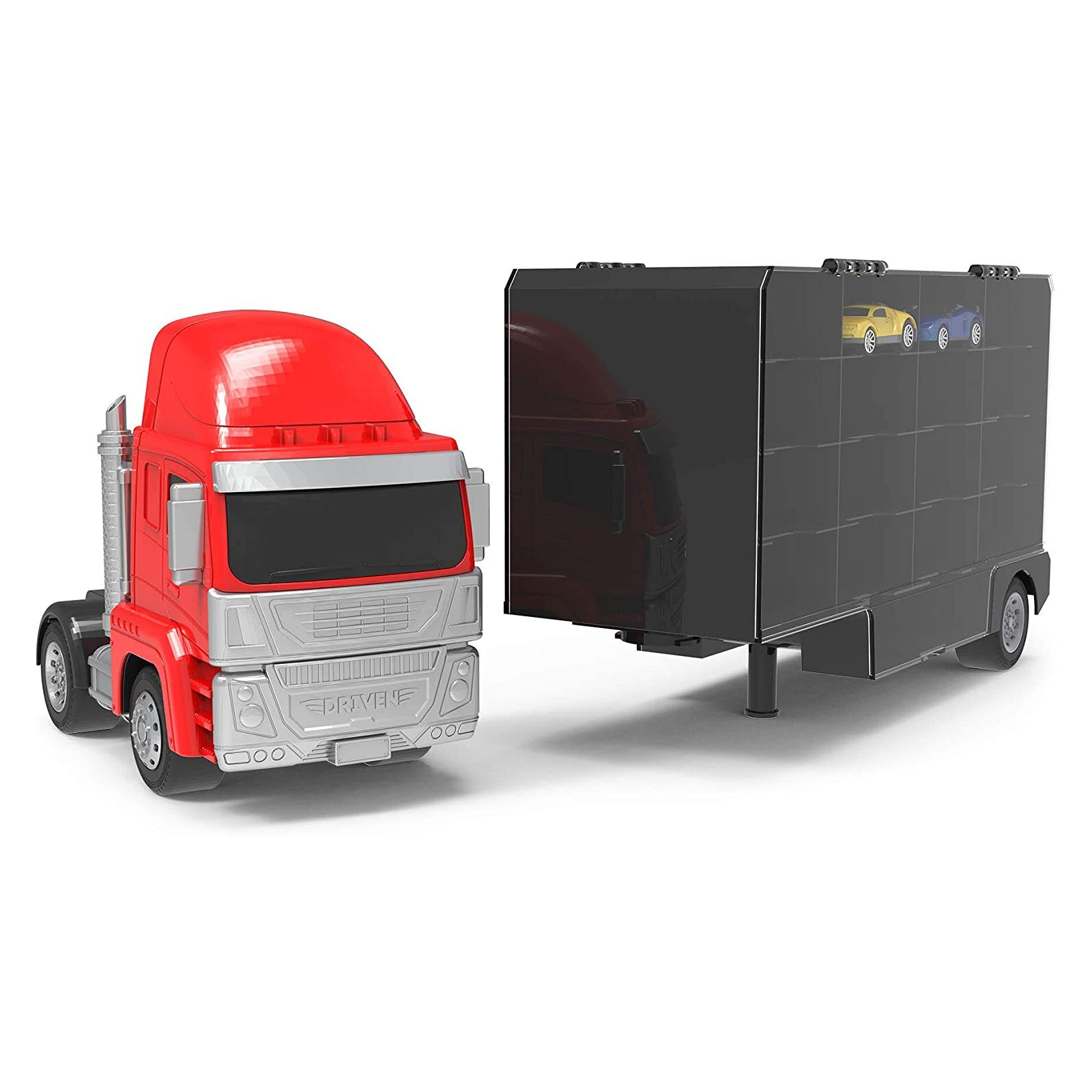 Ігровий набір Driven Вантажівка-транспортер Turbocharge + 2 машинки (WH1124Z) зображення 4