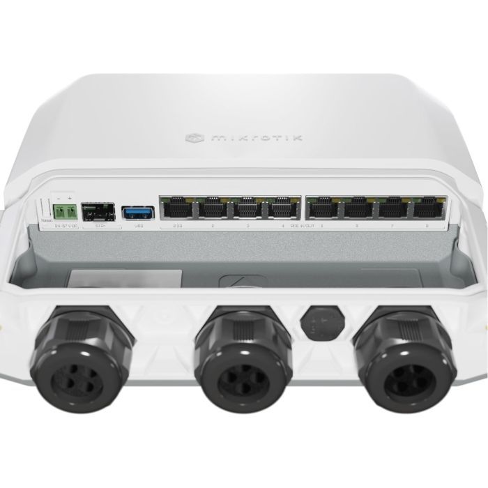 Маршрутизатор Mikrotik RB5009UPr+S+OUT зображення 4