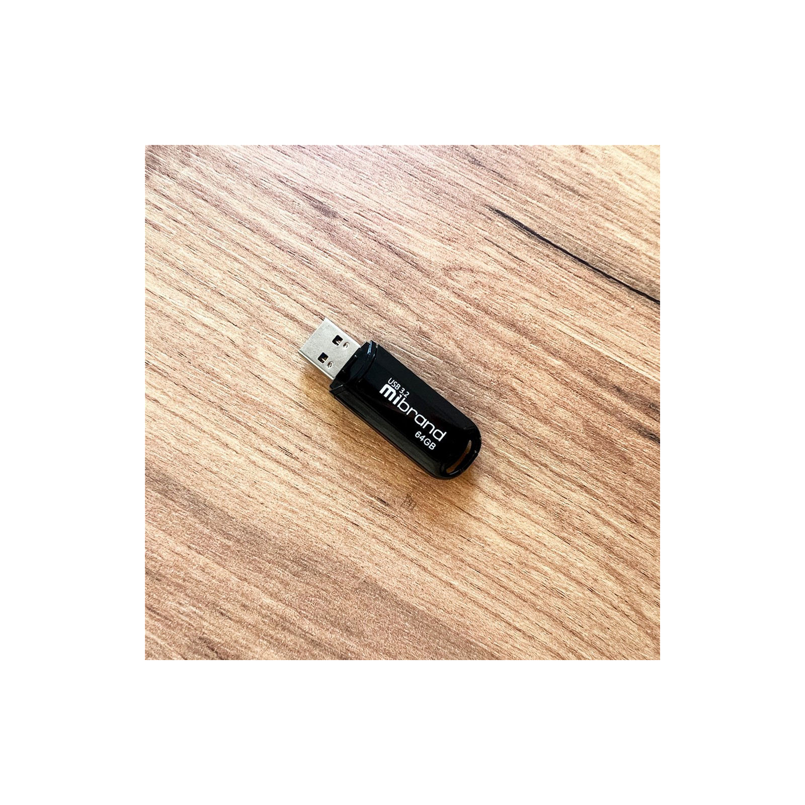 USB флеш накопичувач Mibrand 64GB Marten Black USB 3.2 (MI3.2/MA64P10B) зображення 2