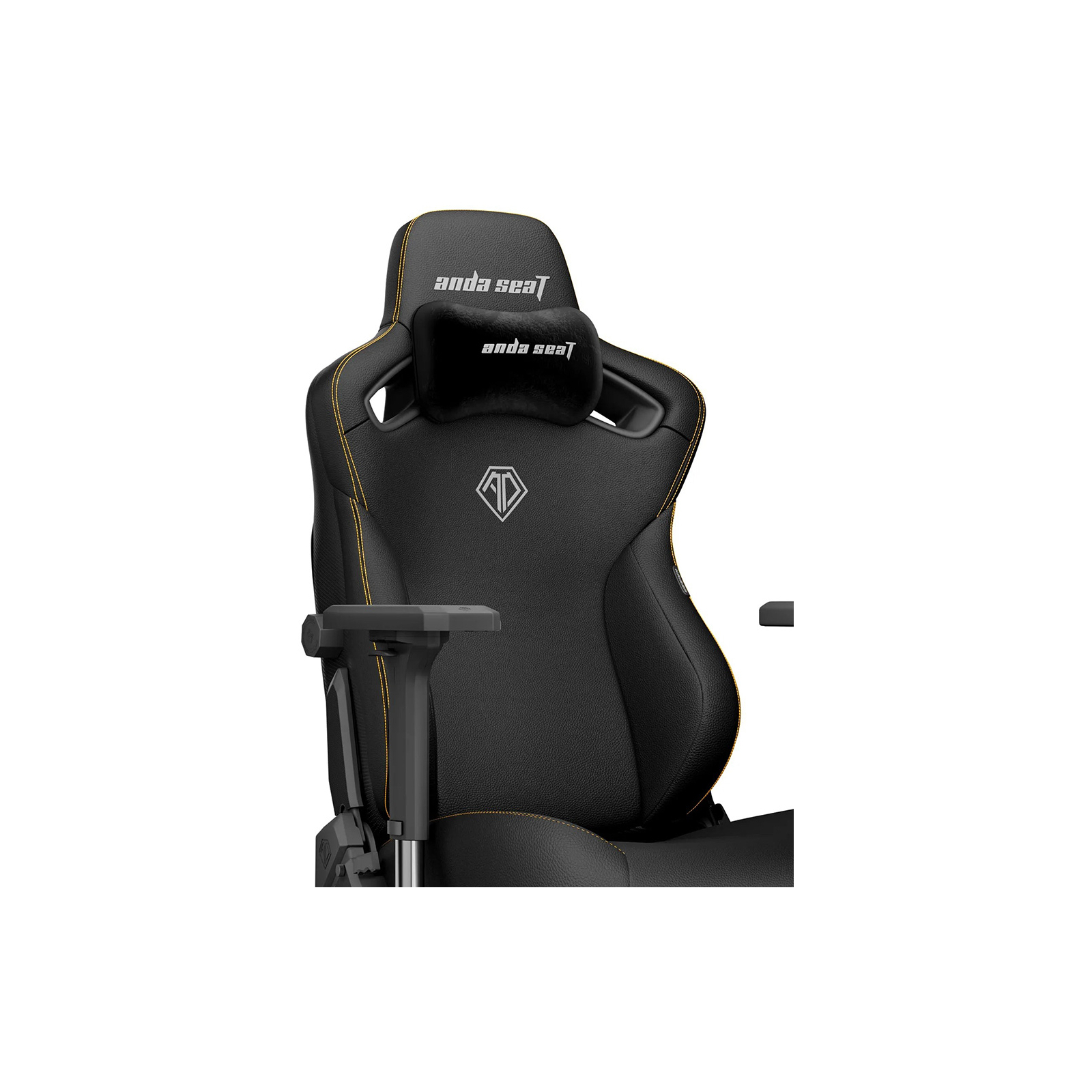 Кресло игровое Anda Seat Kaiser 3 Size L Black (AD12YDC-L-01-B-PV/C) изображение 7