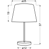 Настольная лампа Candellux 41-34090 PABLO (41-34090) изображение 2