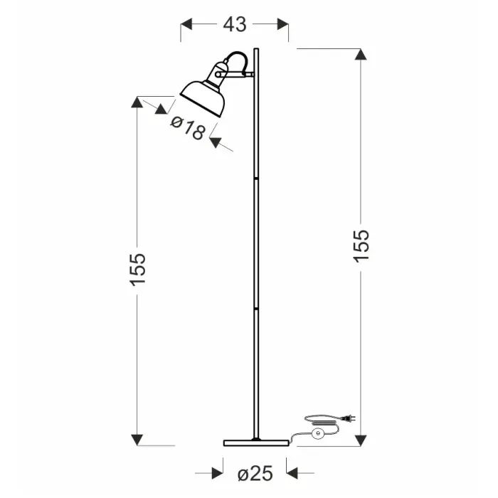 Торшер Candellux 51-80196 Reno (51-80196) изображение 3