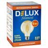 Лампочка Delux Globe G95 6Вт E27 2700К amber filament (90016727) зображення 2