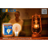 Лампочка Delux Globe G95 6Вт E27 2700К amber filament (90016727) изображение 4