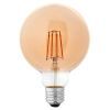Лампочка Delux Globe G95 6Вт E27 2700К amber filament (90016727)