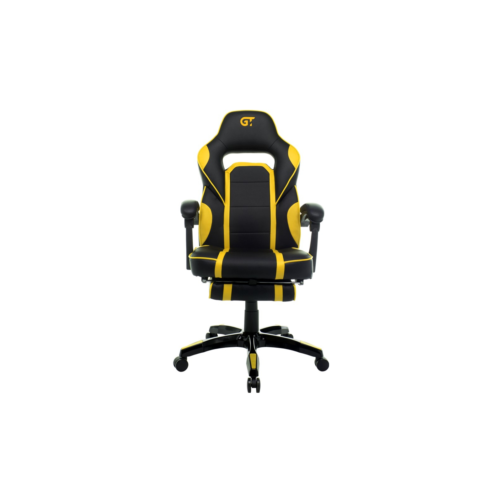 Крісло ігрове GT Racer X-2749-1 Black/Yellow зображення 2