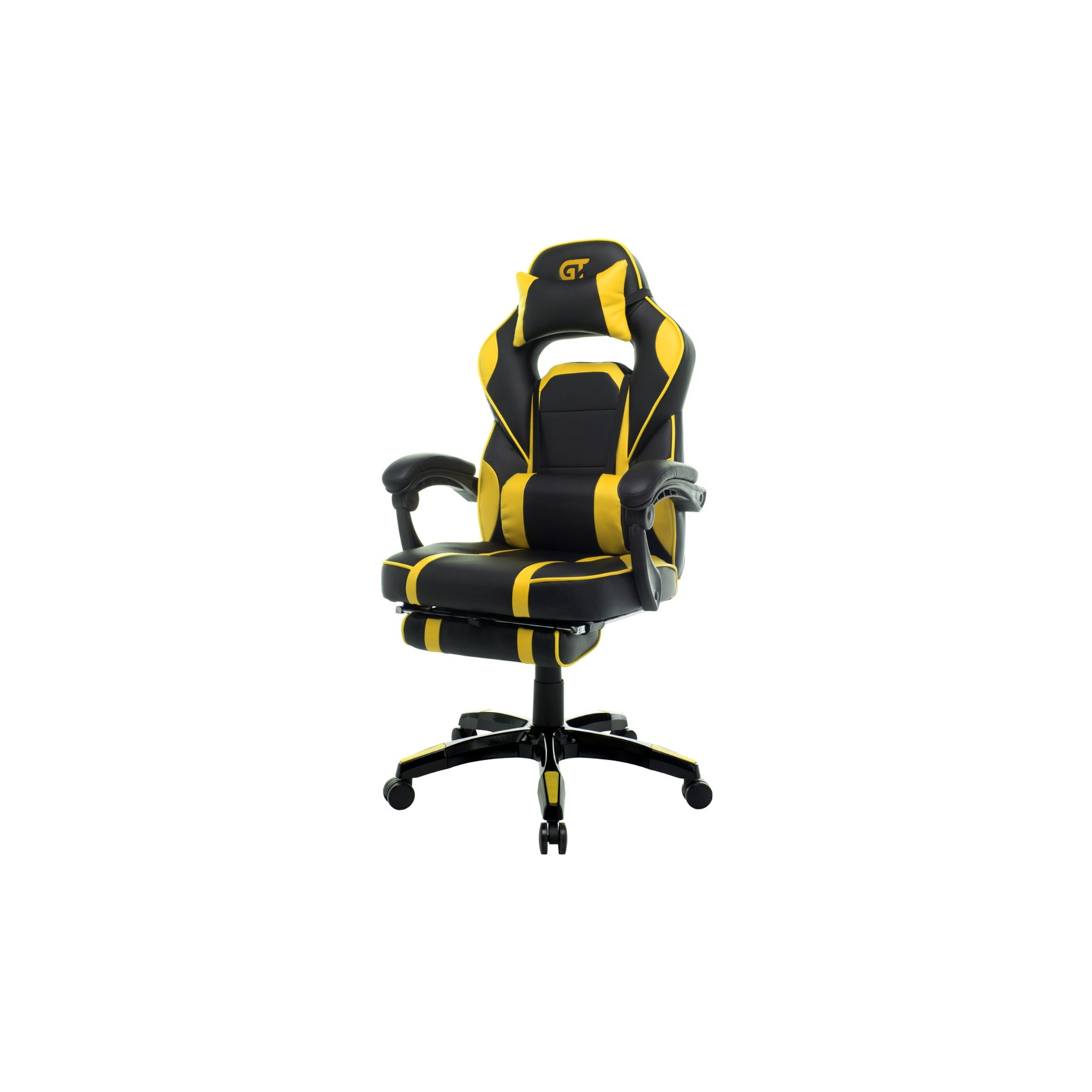 Крісло ігрове GT Racer X-2749-1 Black/Yellow зображення 3