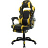 Кресло игровое GT Racer X-2749-1 Black/Yellow изображение 3
