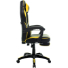 Кресло игровое GT Racer X-2749-1 Black/Yellow изображение 4